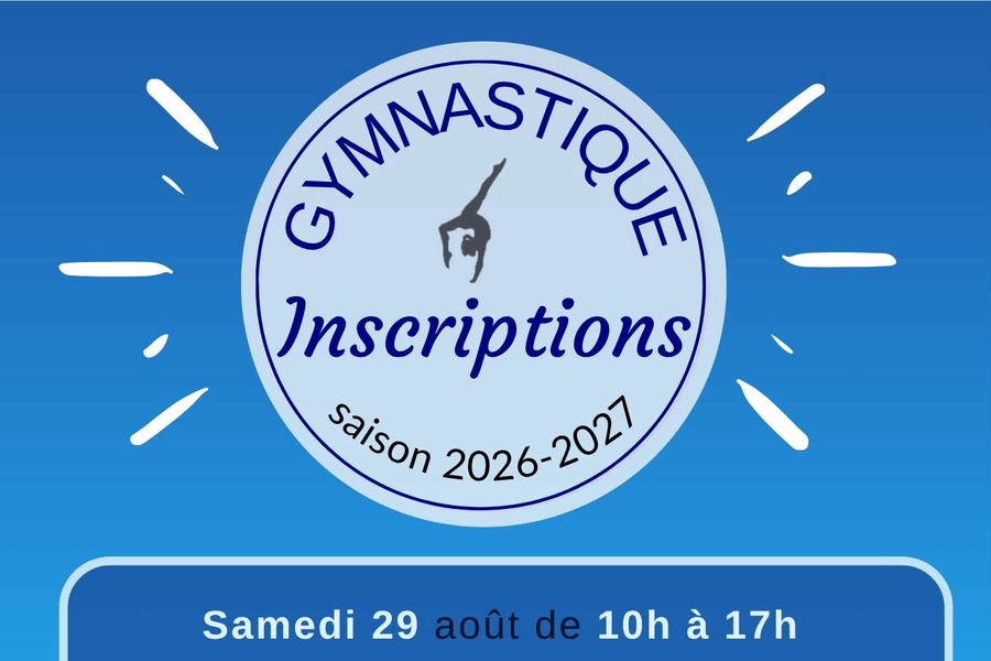 Affiche des inscriptions pour la saison 2026-2027
